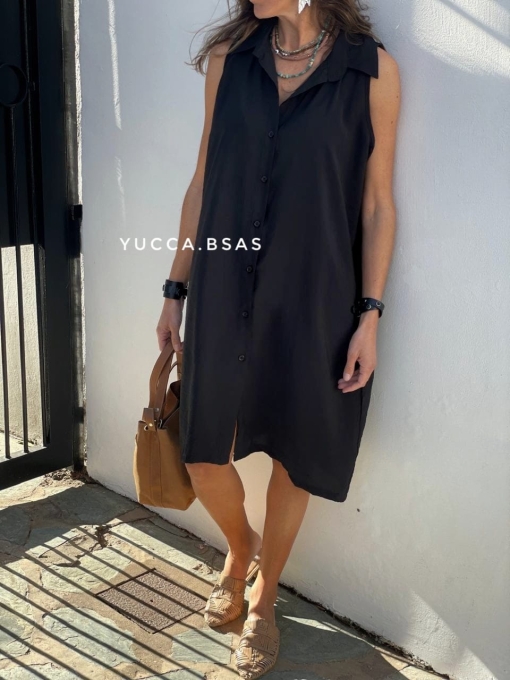 Vestido Lombok - negro - Imagen 6