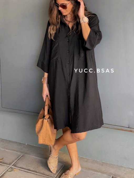 Vestido Canarias - negro - Imagen 6
