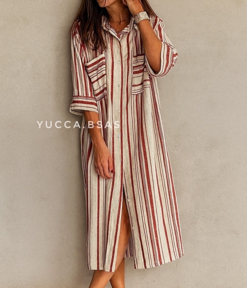 Vestido Maldivas - lacre - Imagen 6