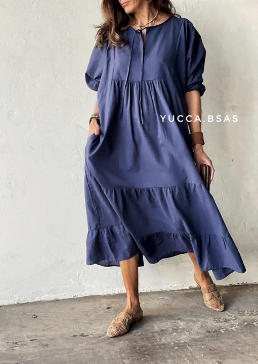 Vestido Jordania - azul - Imagen 2