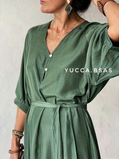 Vestido Rabat - verde