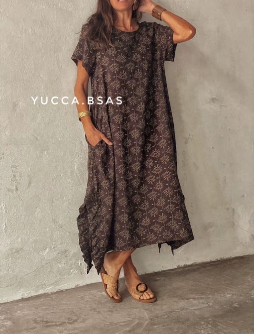Vestido Alexia - chocolate - Imagen 6