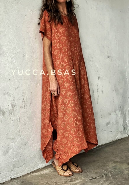 Vestido Alexia - terracota - Imagen 3