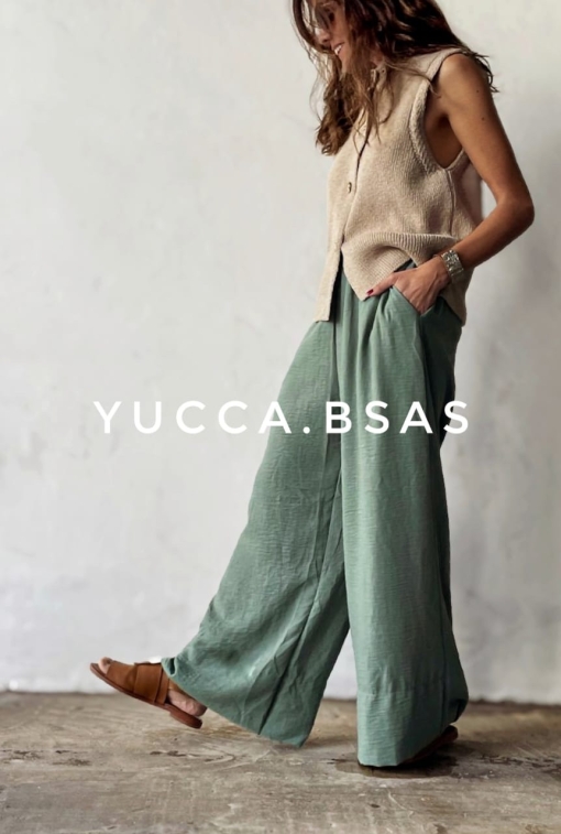 Pantalón Ciprés - Verde malva - Imagen 7