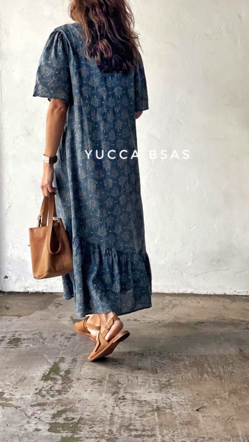 Vestido Mykonos - azulino - Imagen 5