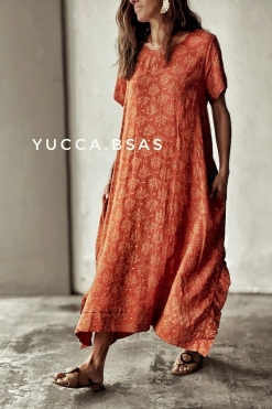 Vestido Alexia - terracota