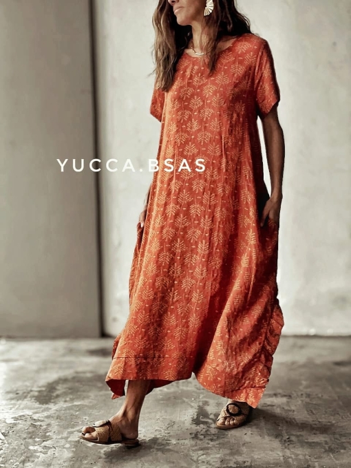 Vestido Alexia - terracota