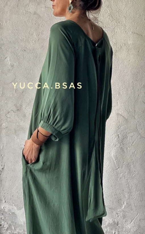 Vestido Rabat - verde - Imagen 9