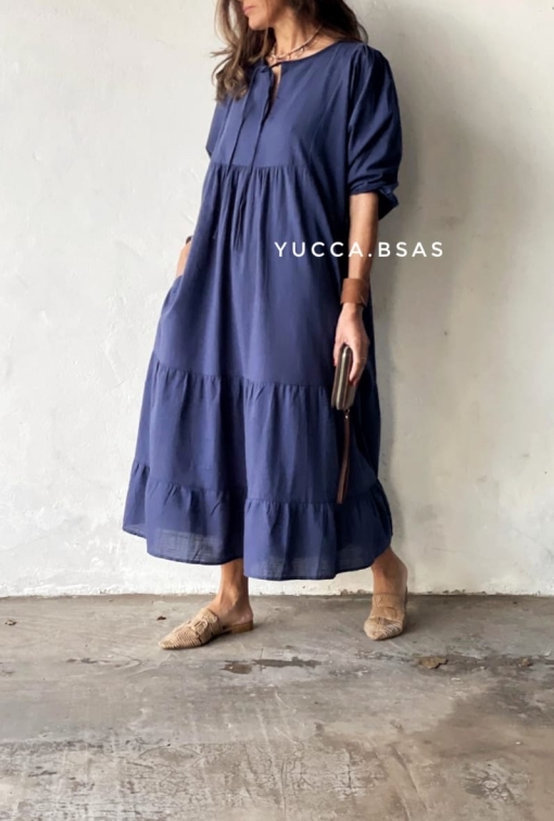 Vestido Jordania - azul - Imagen 3