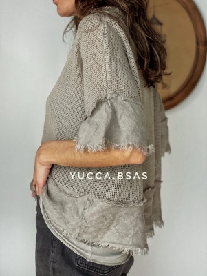 Blusa Siros - visón