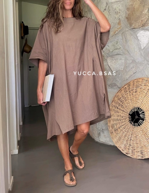 Vestido Lima - visón - Imagen 4