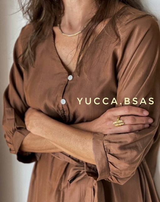 Vestido Rabat - chocolate - Imagen 2