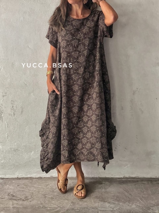 Vestido Alexia - chocolate - Imagen 2