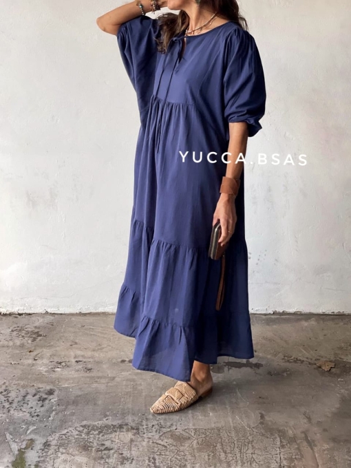 Vestido Jordania - azul - Imagen 4