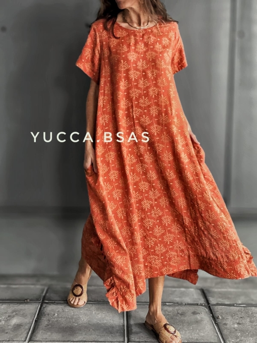 Vestido Alexia - terracota - Imagen 4