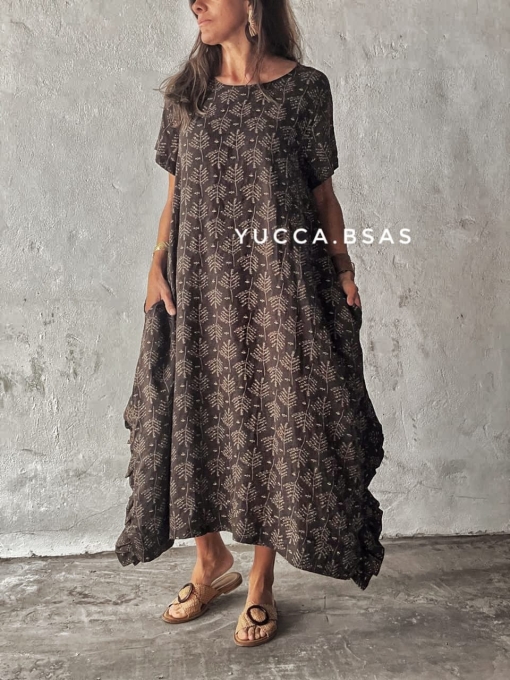 Vestido Alexia - chocolate - Imagen 5