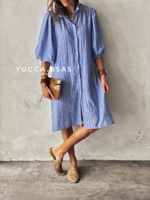 Vestido Leblon - azul