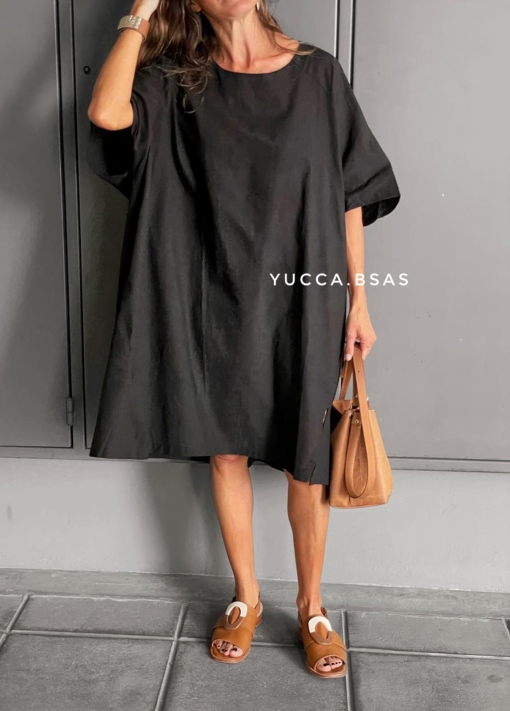 Vestido Lima - negro - Imagen 2