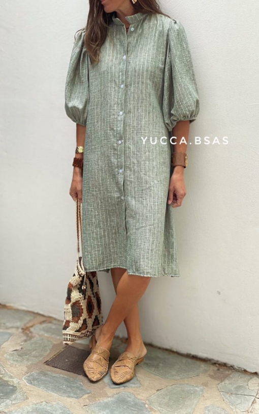 Vestido Leblon - verde - Imagen 4