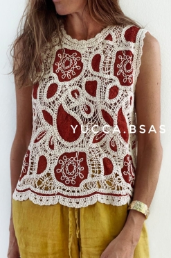 Musculosa tejida Paz - Brick