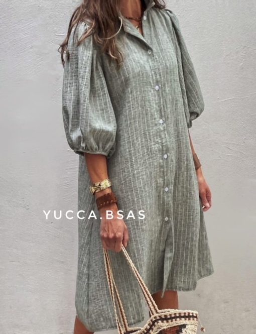 Vestido Leblon - verde - Imagen 6