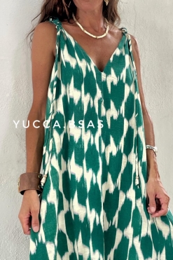 Vestido Morelia - Esmeralda