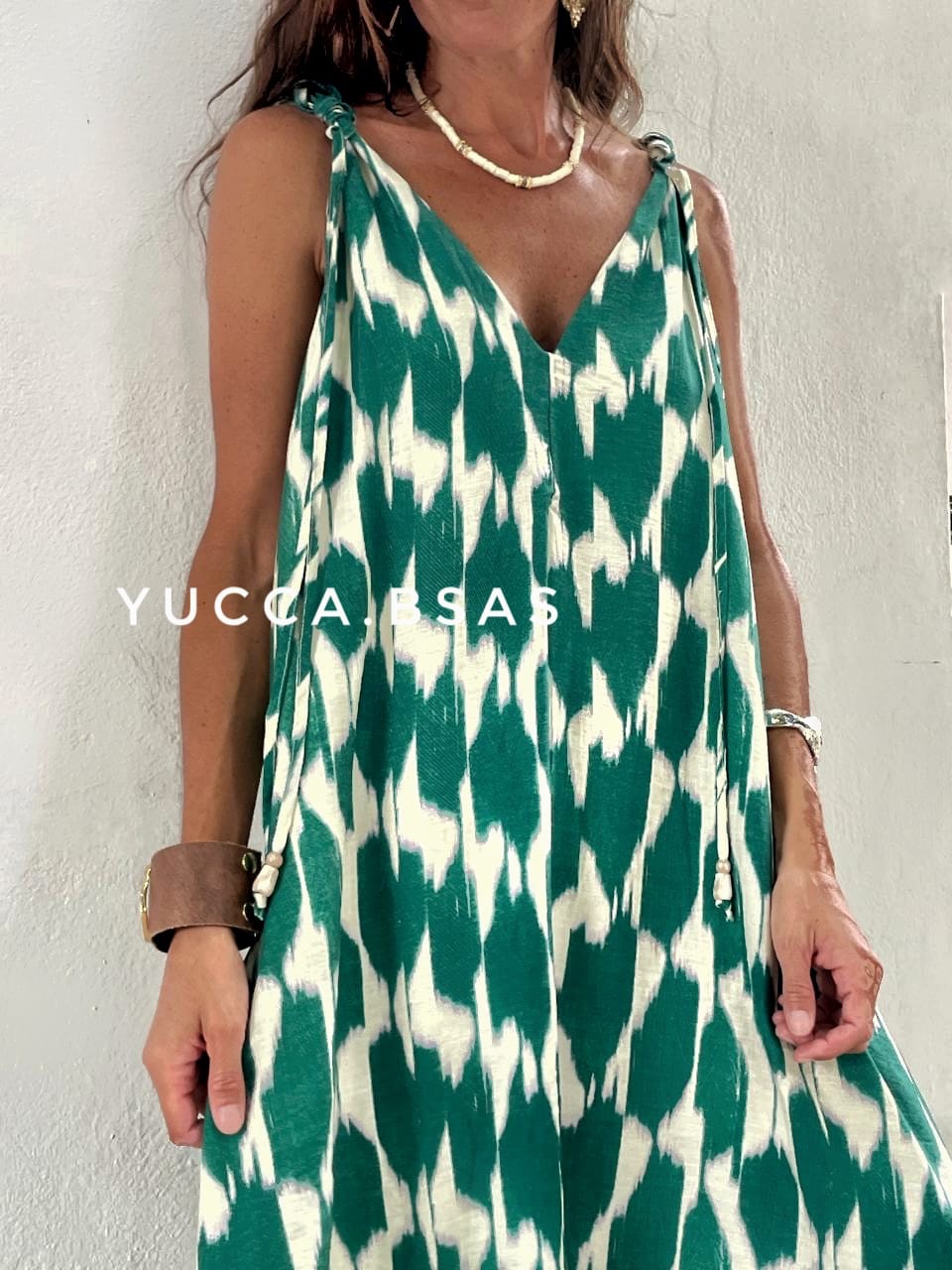 Vestido Morelia - Esmeralda