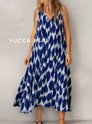 Vestido Morelia - azul