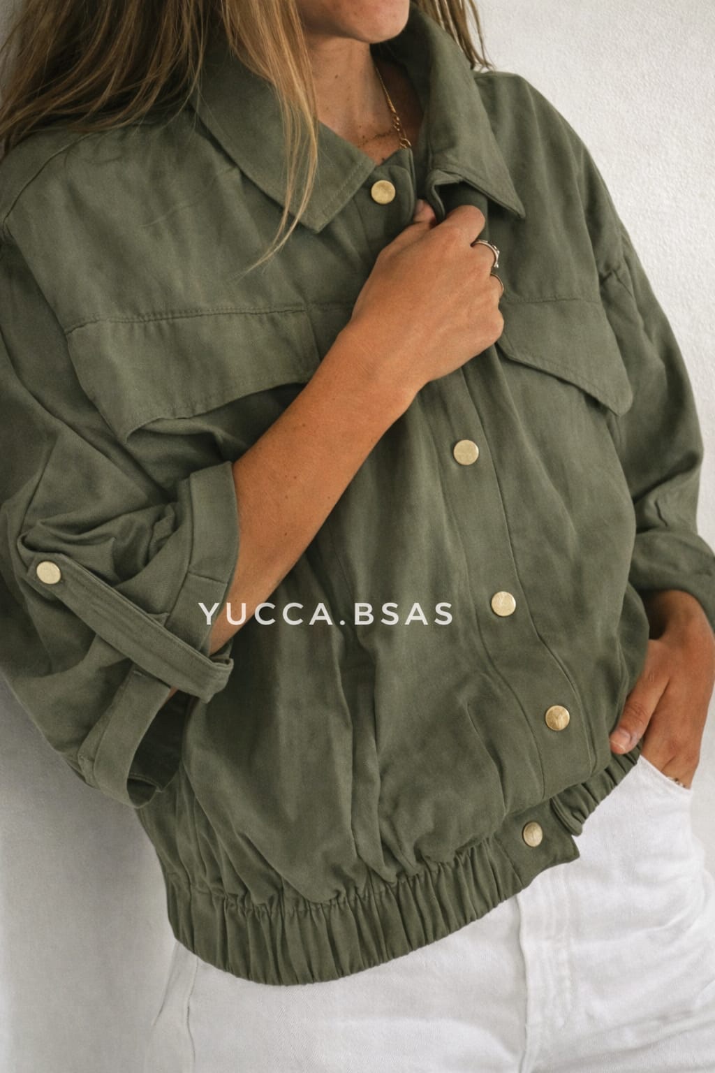 Camisaco Lorenzo - verde militar