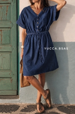 Vestido Clara - jean