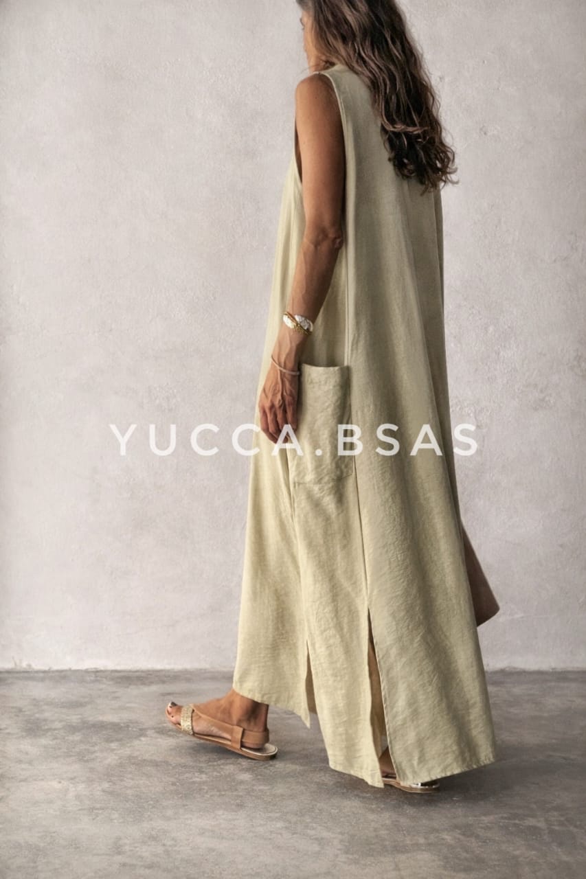 Vestido Sevilla - verde seco - Imagen 2