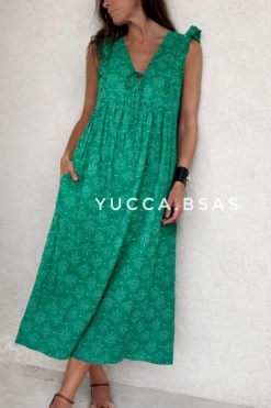 Vestido Ana - Esmeralda