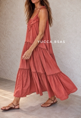Vestido Marruecos - terracota