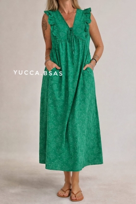 Vestido Ana - Esmeralda