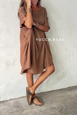 Vestido Chiapas - chocolate