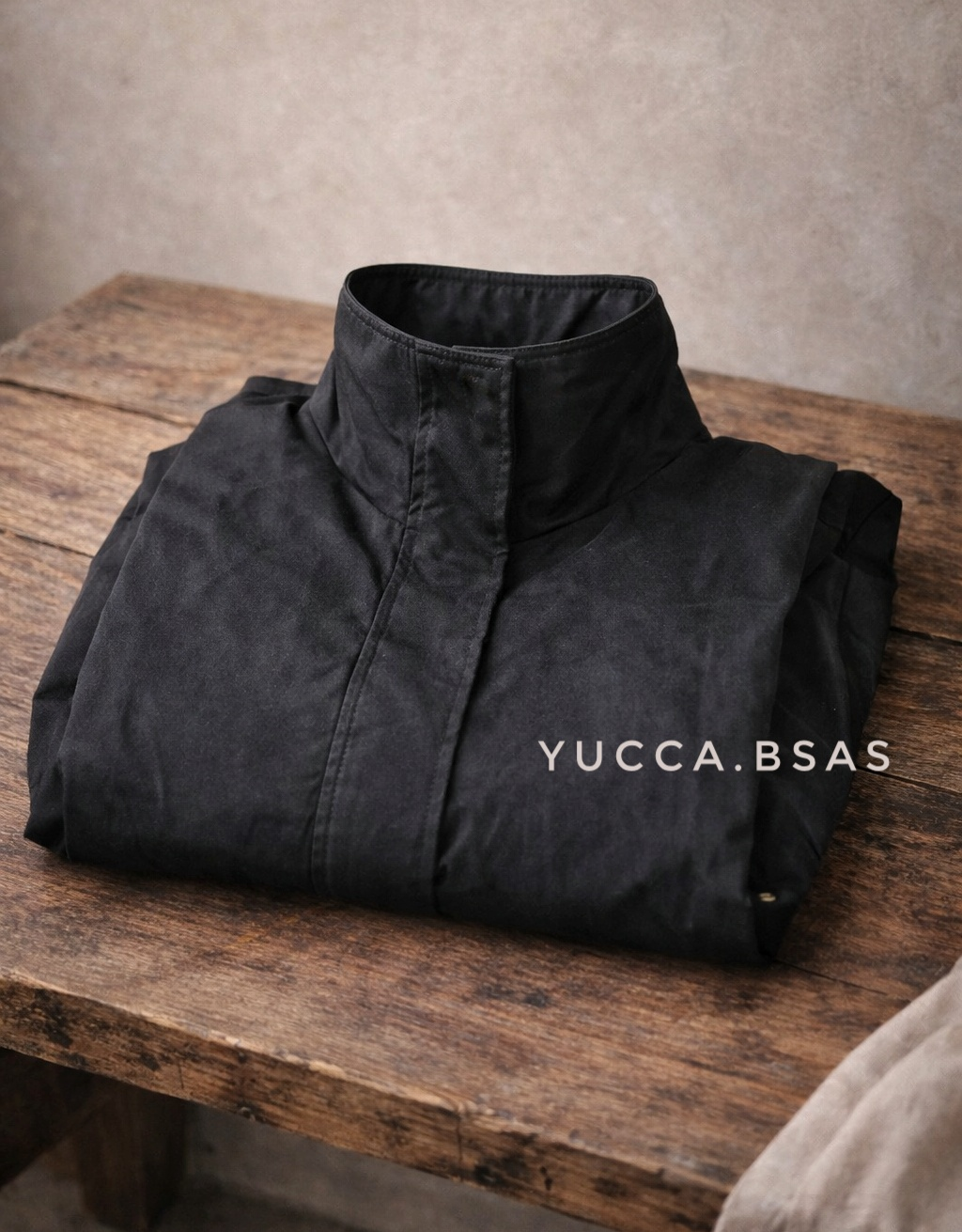 Impermeable Oslo negro - Imagen 3