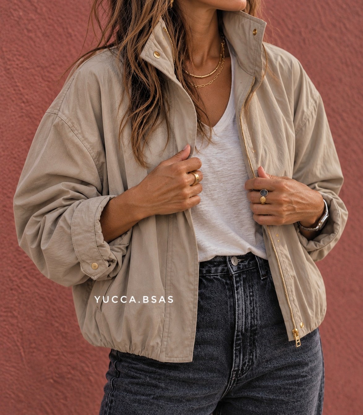 Chaqueta Oslo beige - Imagen 3