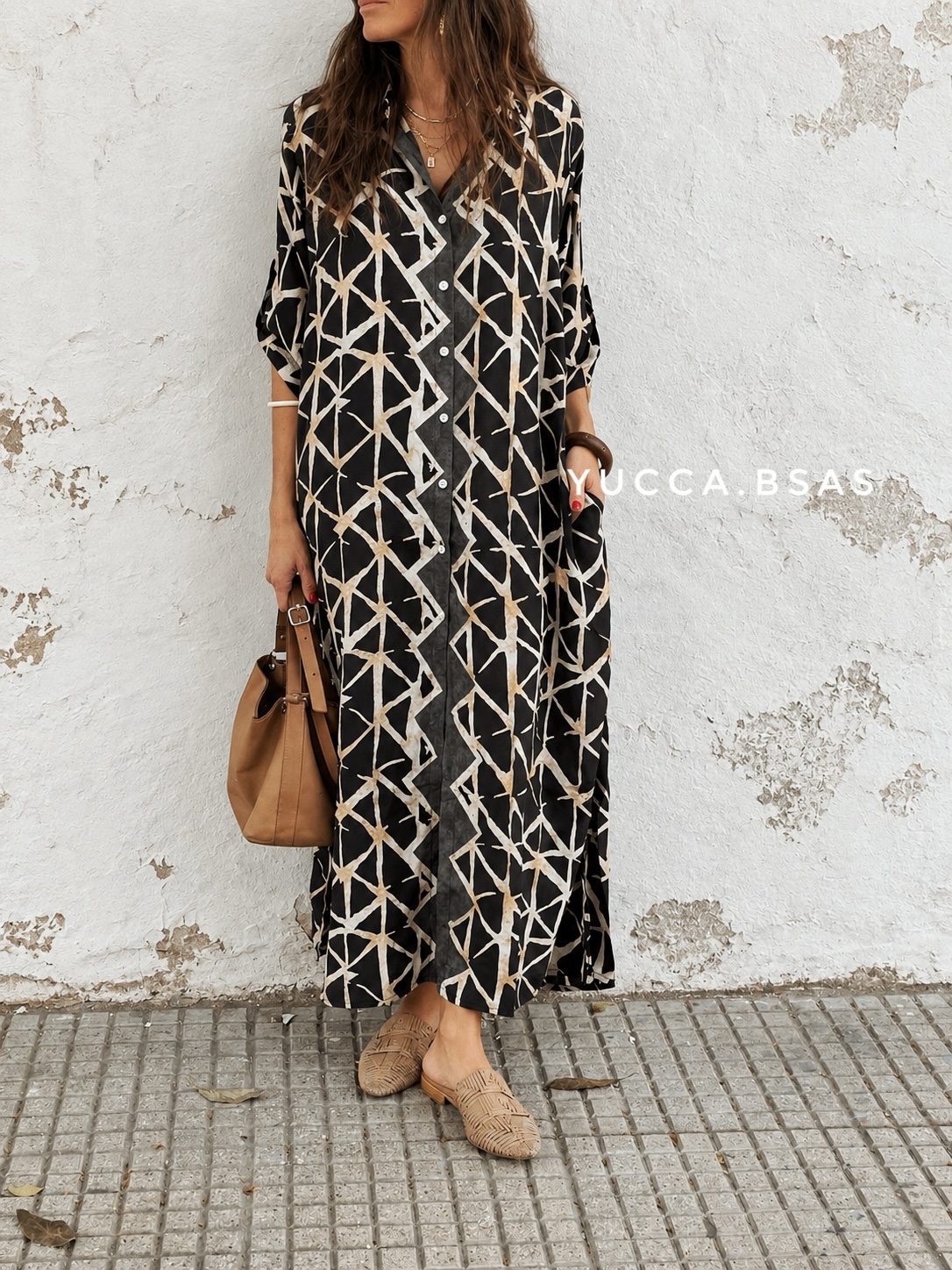 Vestido Estambul - negro - Imagen 4