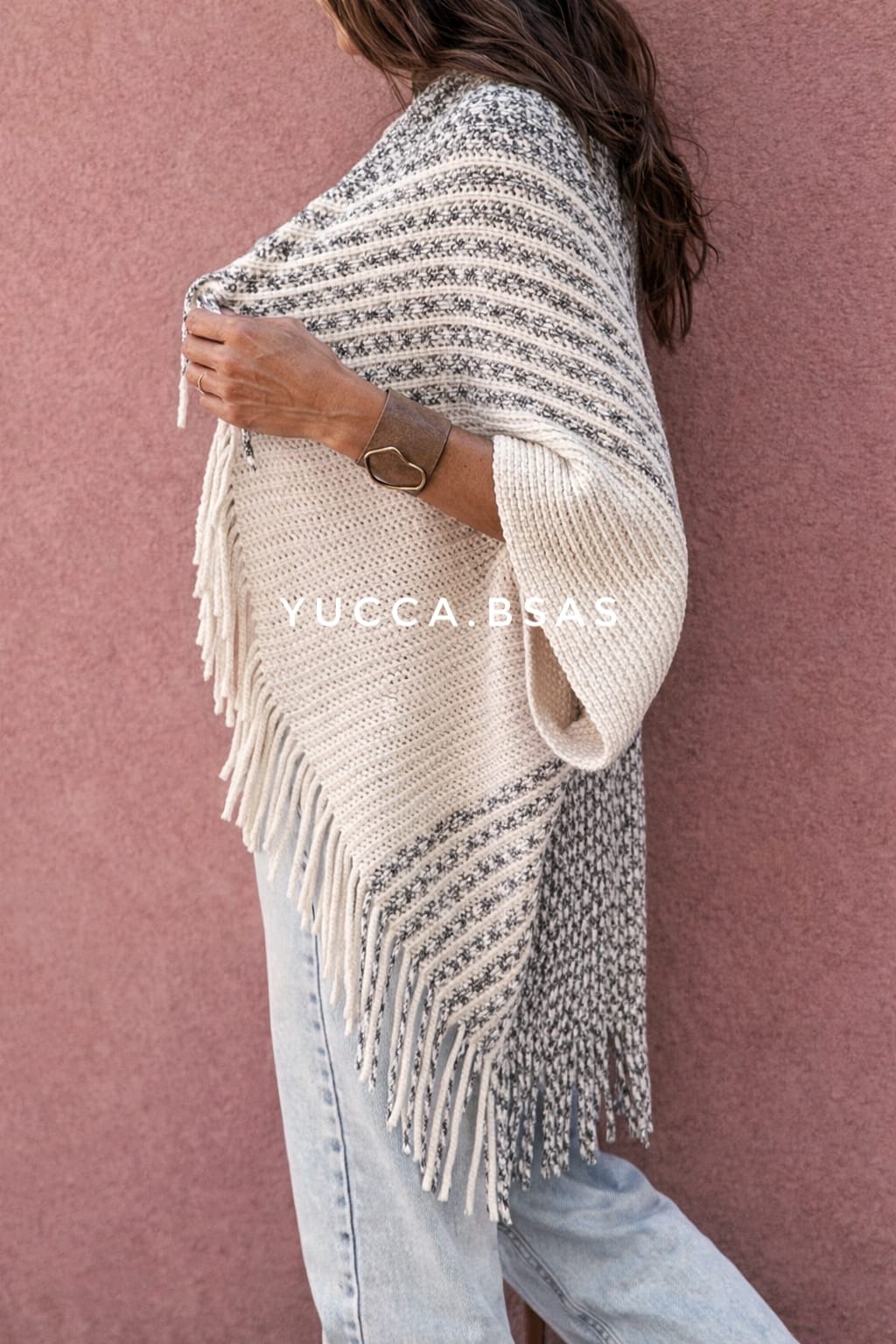 Ruana Pampa - gris - Imagen 6