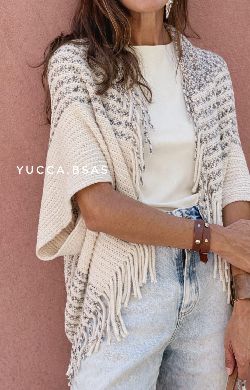 Ruana Pampa - gris - Imagen 2