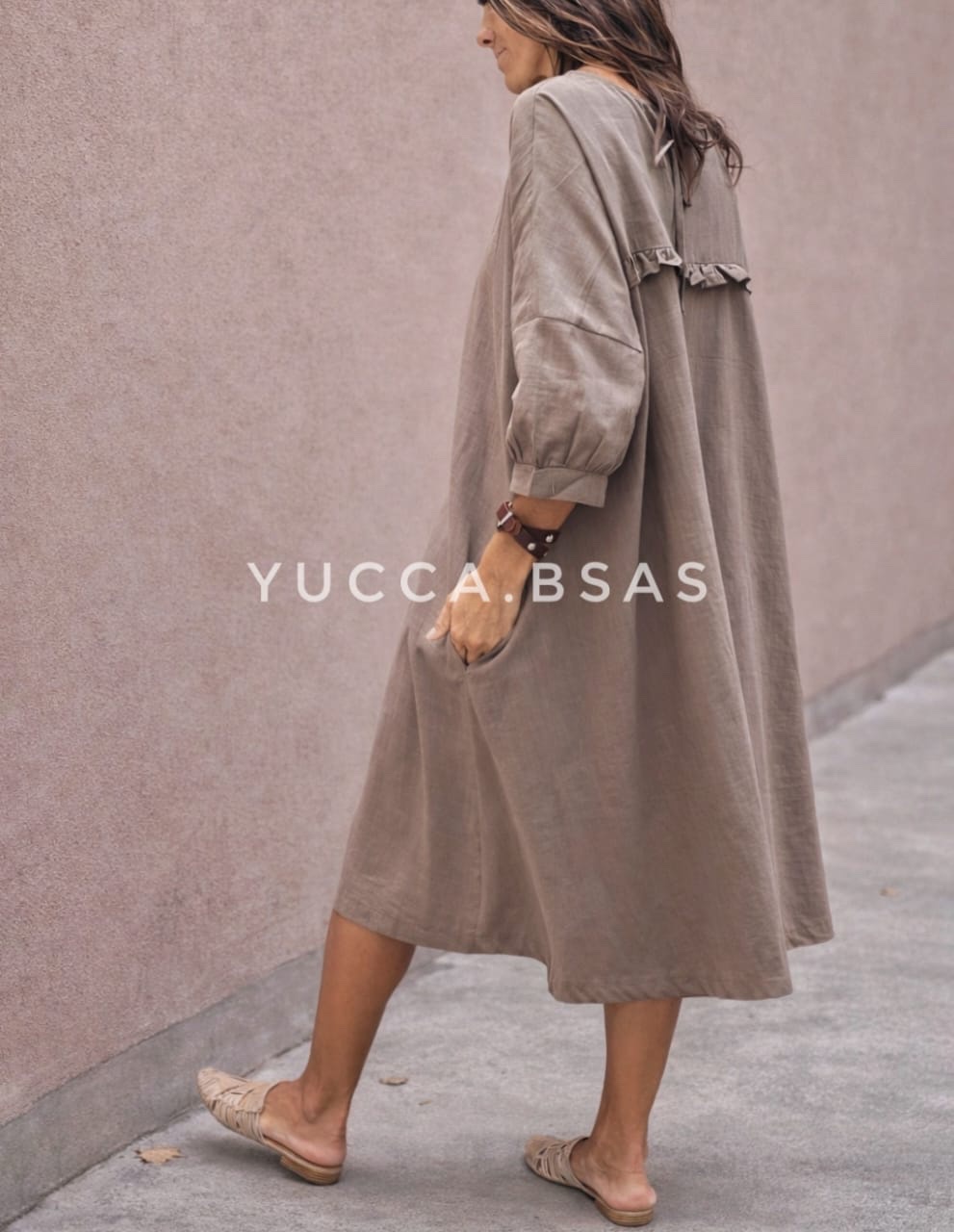 Vestido Tokio - visón - Imagen 2