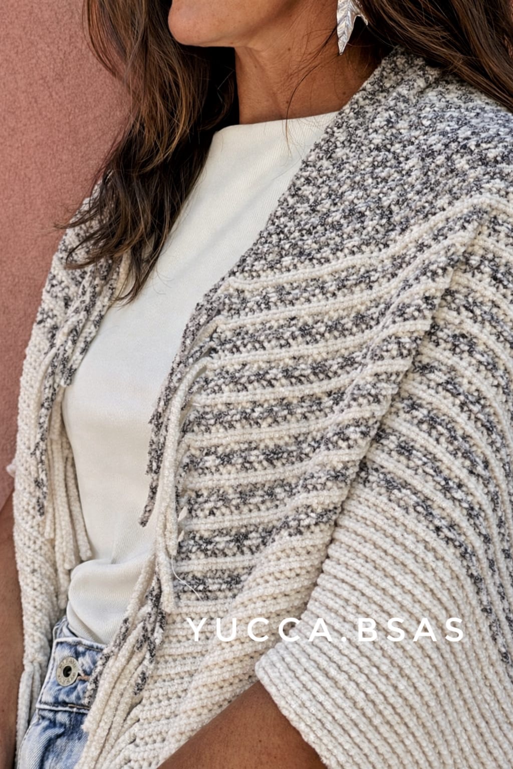 Ruana Pampa - gris - Imagen 7