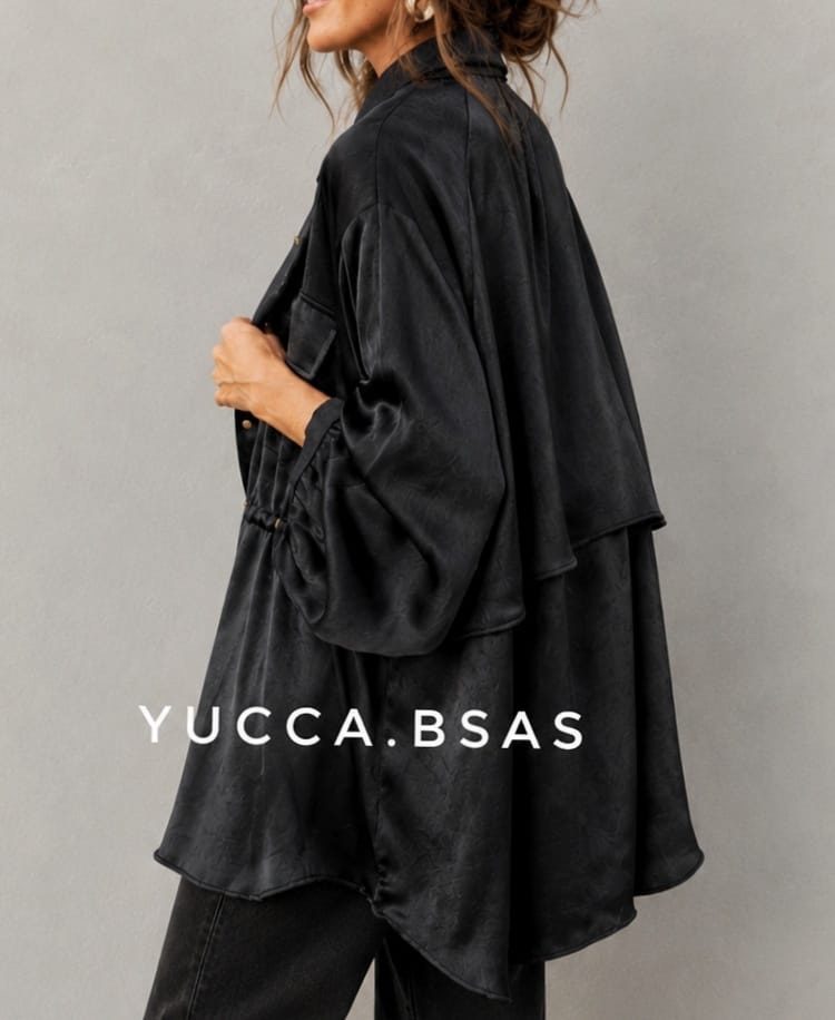 Camisaco Velvet - black