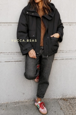 Campera impermeable Austral - black