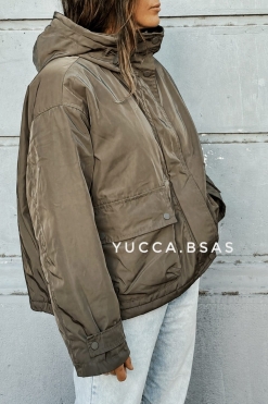 Campera impermeable Austral - verde militar