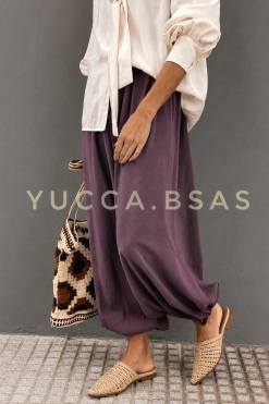 Pantalón aladin Julia - uva