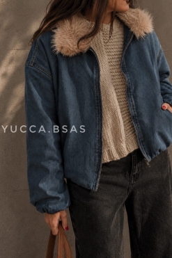 Bomber Oslo- denim