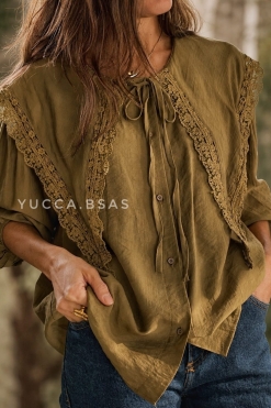Camisa Magnolia - oliva