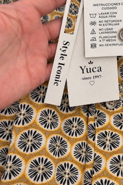 Blusa Carola - mostaza