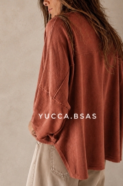 Sweater Sacramento - terracota